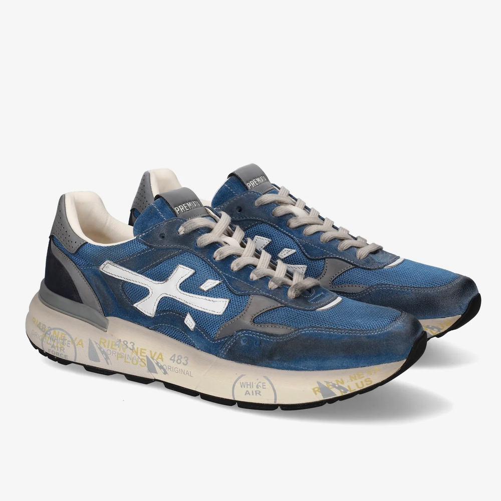 Комбинированные кроссовки Premiata Mick0.1 8120