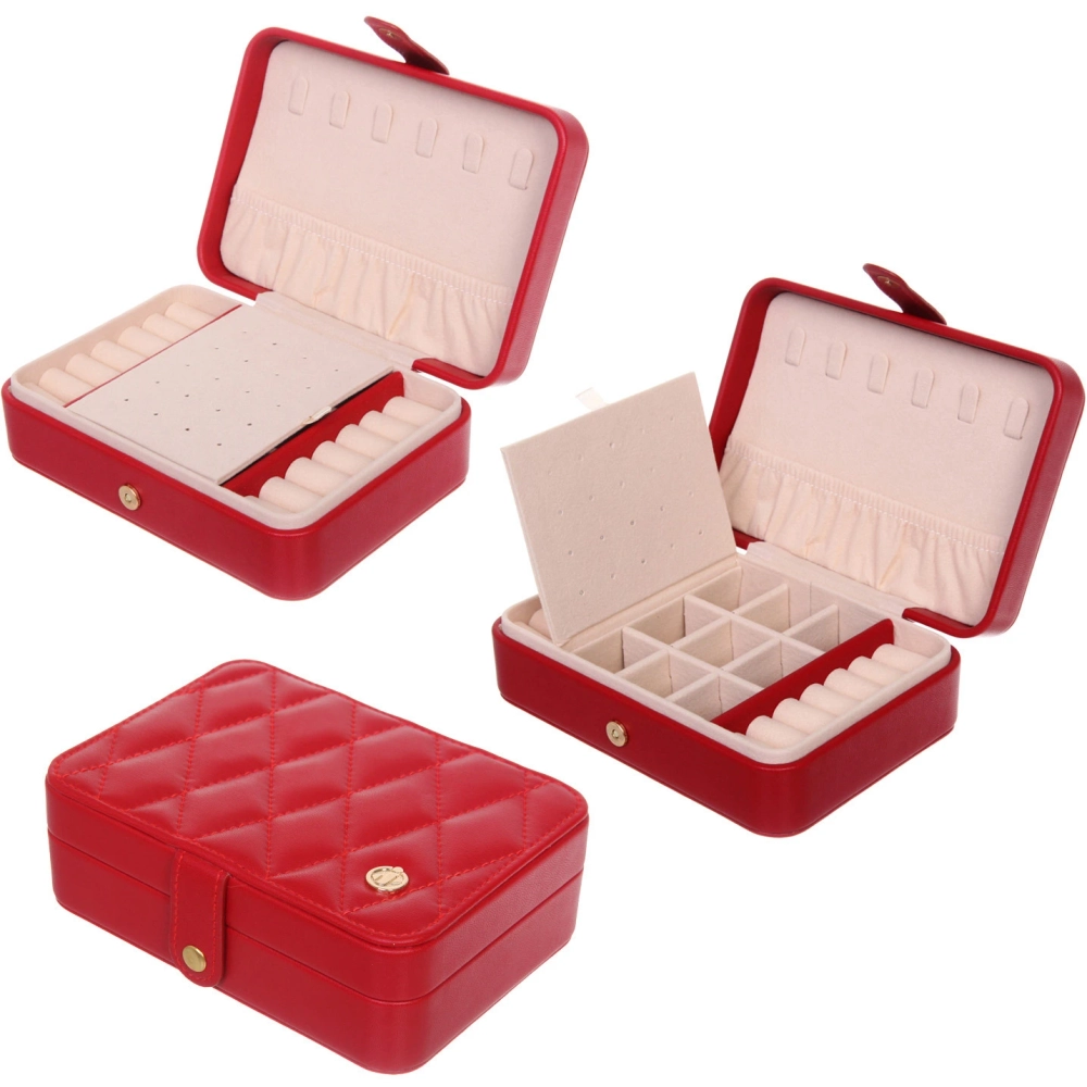 Шкатулка для украшений «ДЕЛЬ ВИЕНТО», цвет бордово-красный, 16*11,5*5,5см (коробка)