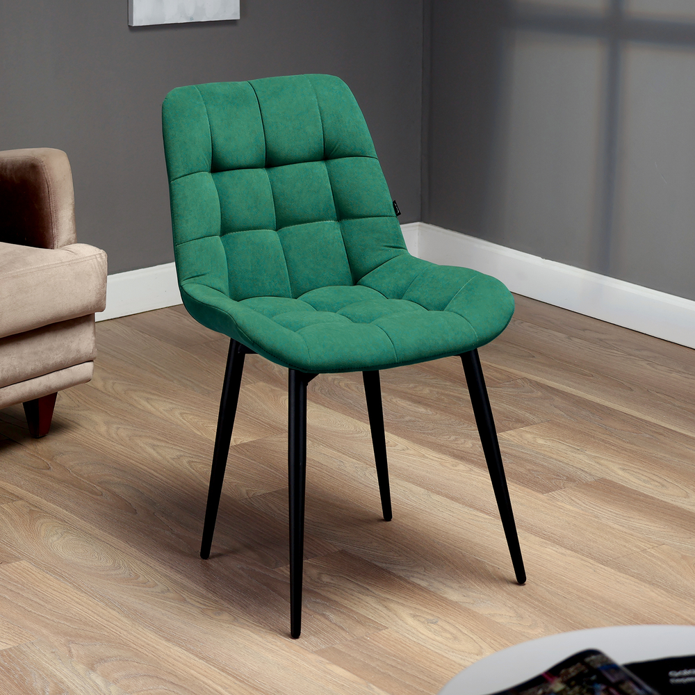 Стул Президент Зеленый софт