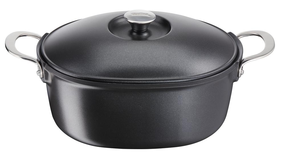 Утятница с крышкой из алюминия Tefal Pro Cook 30X22,5 см E2156975