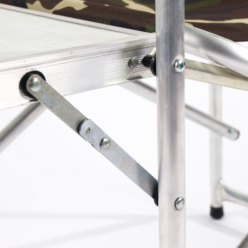 Кресло складное &quot;СЛЕДОПЫТ&quot; 585х450х825 мм, со столиком, алюминий