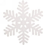 Украшение новогоднее «Весёлые снежинки» d-35/26/21/16/14 (набор 5 шт)