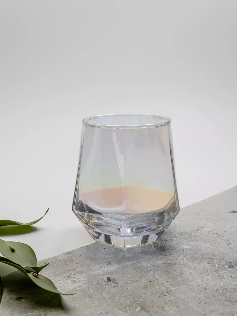 Набор шестигранных стаканов, 330мл, перламутровый, 6 шт.