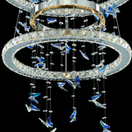 Citilux ETERA CL322090 LED Люстра хрустальная с пультом