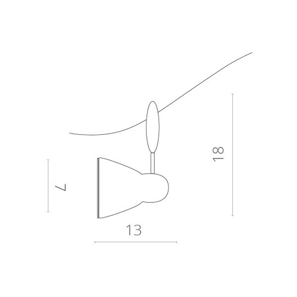 Светильник на шине ARTE Lamp A3058PL-1WH