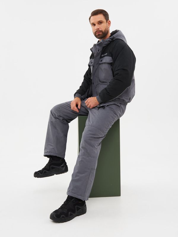 Костюм демисезонный Таймень ткань Исландия цвет Серый