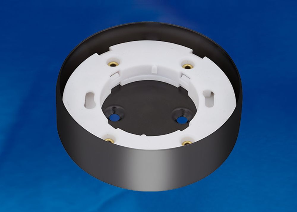 GX53/FT BLACK CHROME 10 PROM Светильник накладной. Корпус черный хром. Картон. TM Uniel.
