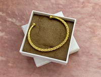 Браслет жесткий "Плетение"