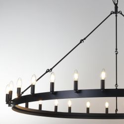 Citilux Смитсон CL470130 Люстра замковая подвесная Чёрная