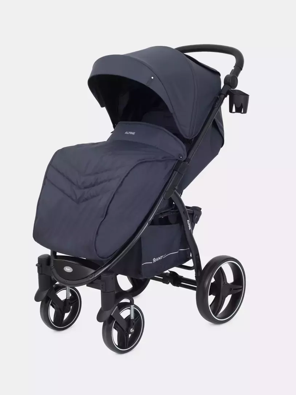Коляска детская RANT basic "ALPINE" RA450 Graphite