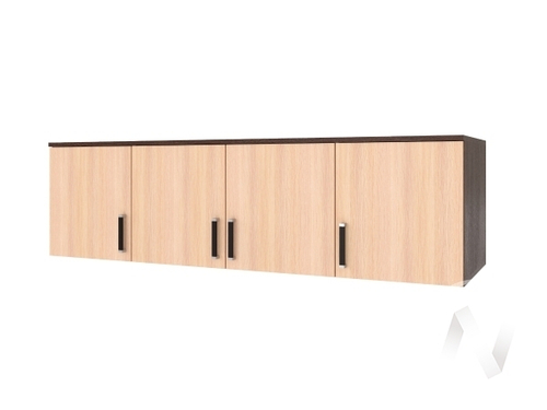 Антресоль для шкафа-016 (венге/дуб молочный)