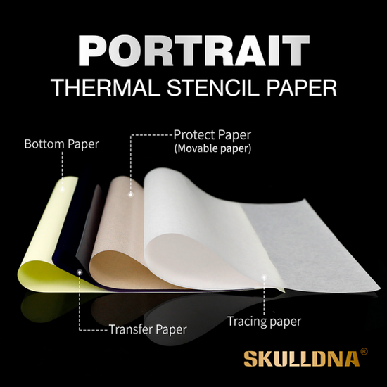 Бумага SKULLDNA Portrait Thermal Stencil Paper