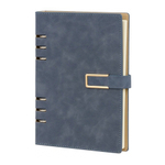 Ежедневник Basir, формат А5, материал-кожезаменитель, синий цвет, 100 листов, размер 17*23 см