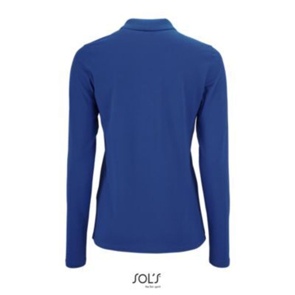 Рубашка поло с длинным рукавом Perfect, женская. Зелёный  S