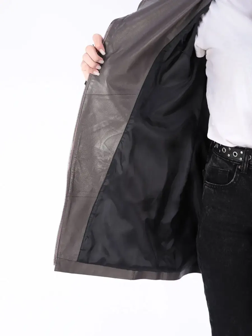 Плащ женский натуральная кожа, Турция