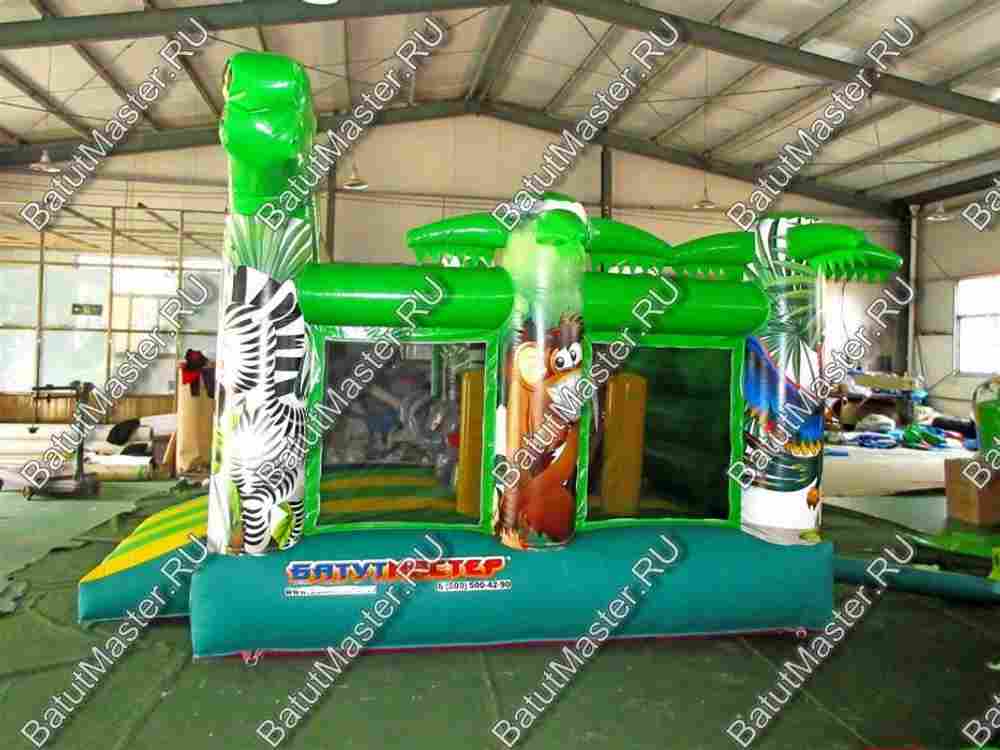 Коммерческий надувной батут "Национальный парк" 5*5*3 м