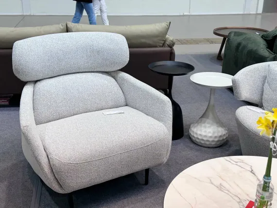 Кресло Forge серое