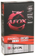 Видеокарта AFOX Radeon RX 580 (AFRX580-8192D5H6-V2) 8 Гб