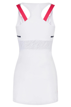 Женская Платье теннисное EA7 Woman Jersey Dress - white