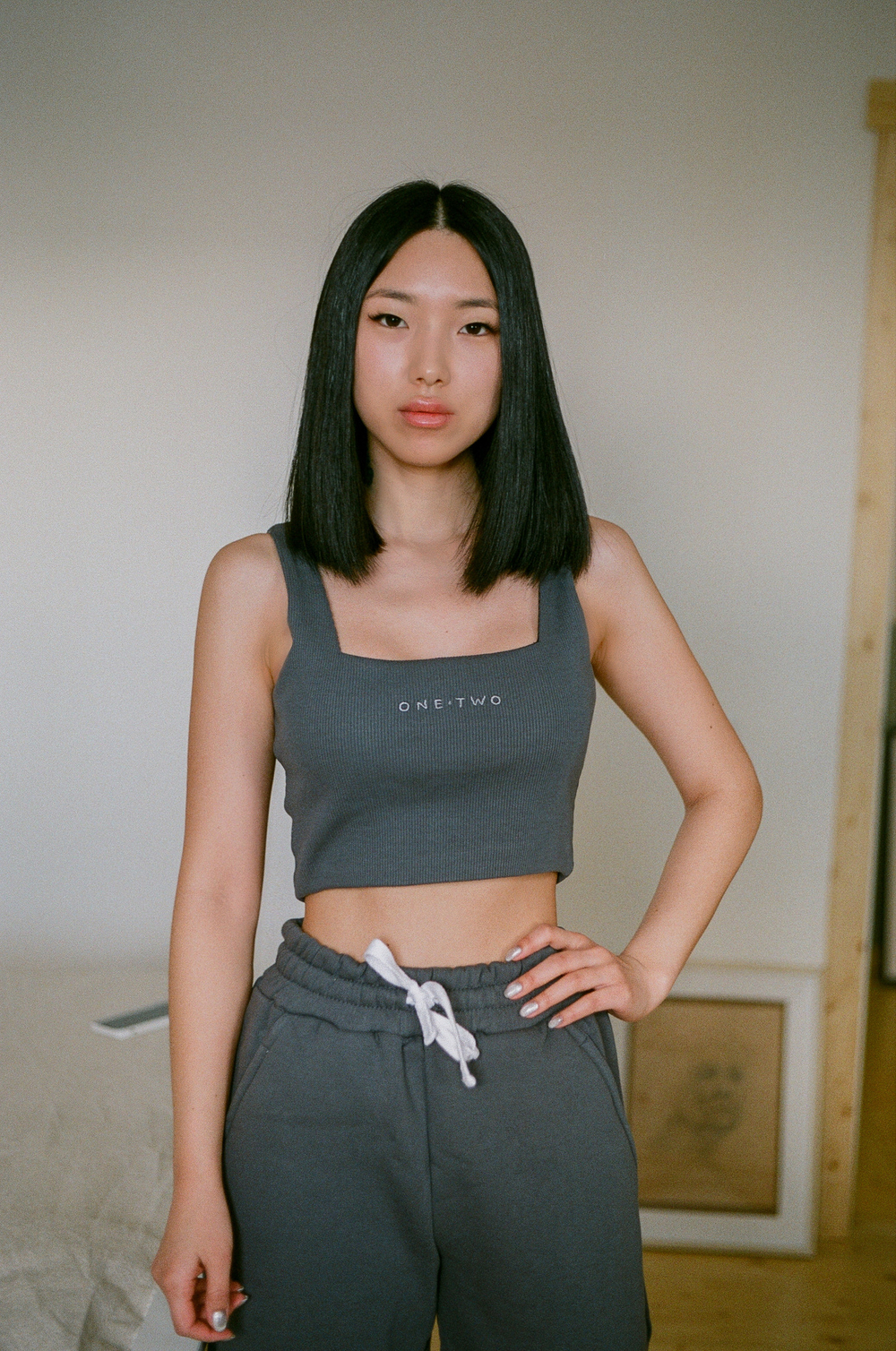 Crop Top Pewter