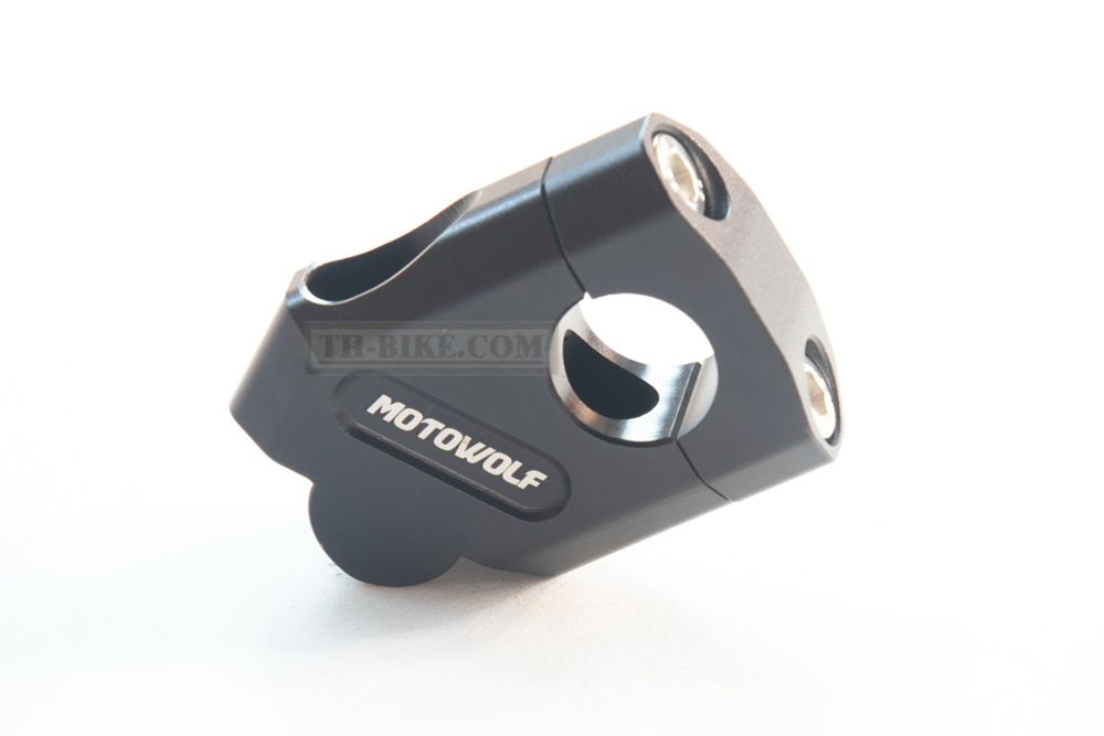 Handlebar Heightening. 38mm rise, 45 degree angle. for 22mm and 28mm handlebars