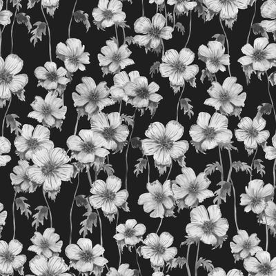 Фиалковый луг. Viola. Summer flowers.