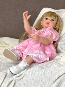 Кукла Реборн виниловая 55см в пакете (FA-272A)