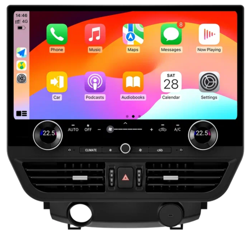 Магнитола для Lexus LX570 2007-2015 - Kuberg ZF-3037-GE на Android 13, Быстрая, CarPlay, 4G SIM-слот