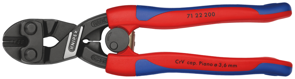 KNIPEX CoBolt® черненые 200 мм 7122200