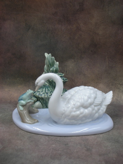 Статуэтка. Фарфор. Друзья на озере. NAO. Испания