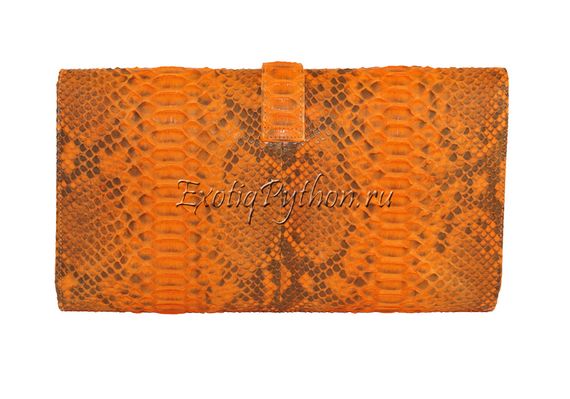 Клатч из кожи питона CL-69
