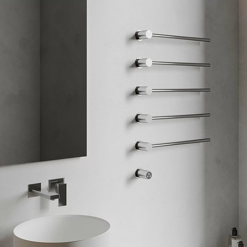Полотенцесушитель электрический ABBER Charme AH4005 хром