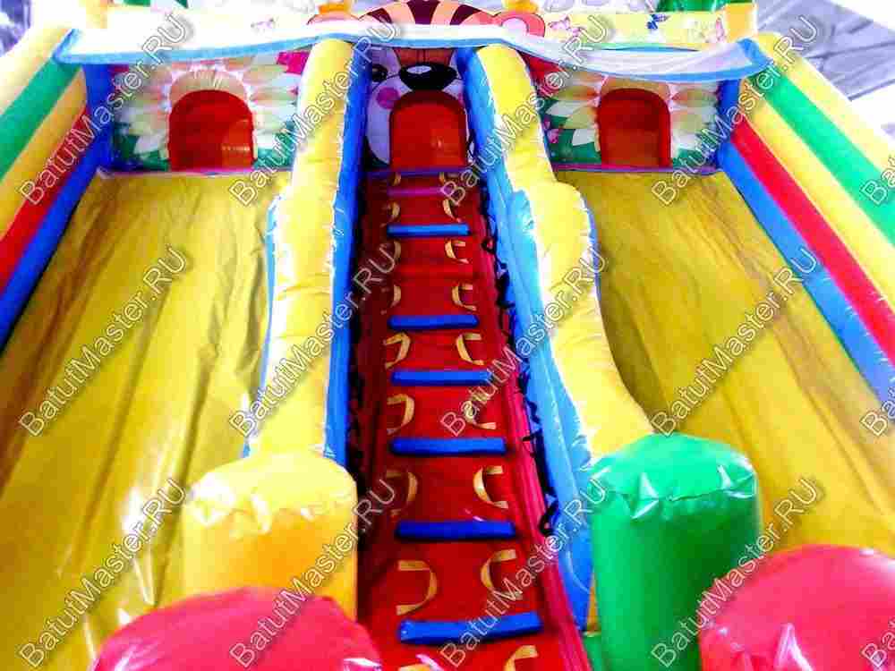Коммерческий батут "Тигриная страна 2" 12*6*6 м
