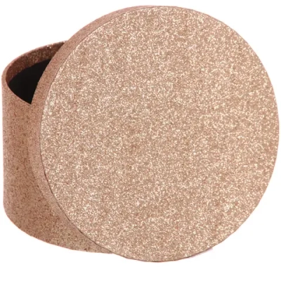 Коробка подарочная «Glow» 13,4*8 см, Rose gold