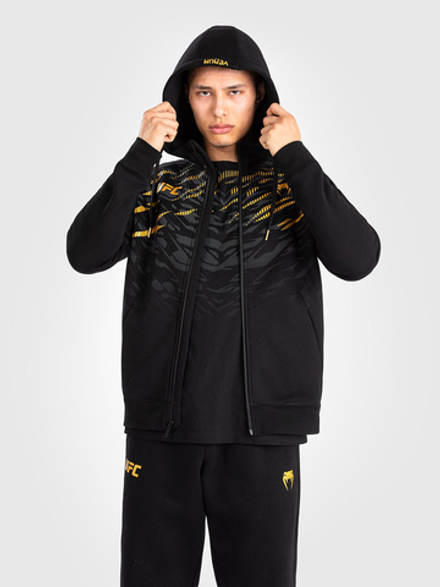Толстовка UFC Fusion by Venum Replica Black/Gold