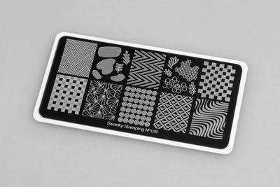 Swanky Stamping Пластина для стемпинга 128