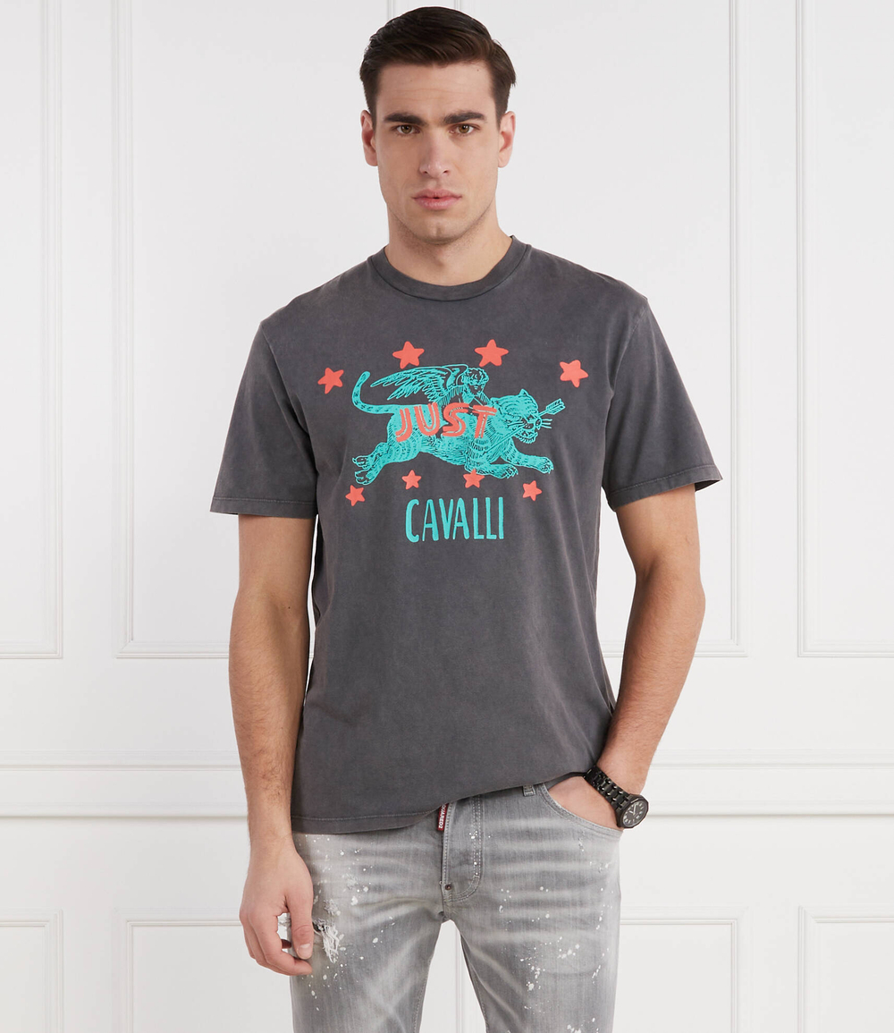 Футболка Just Cavalli - серый(76OAHE04CJW13)