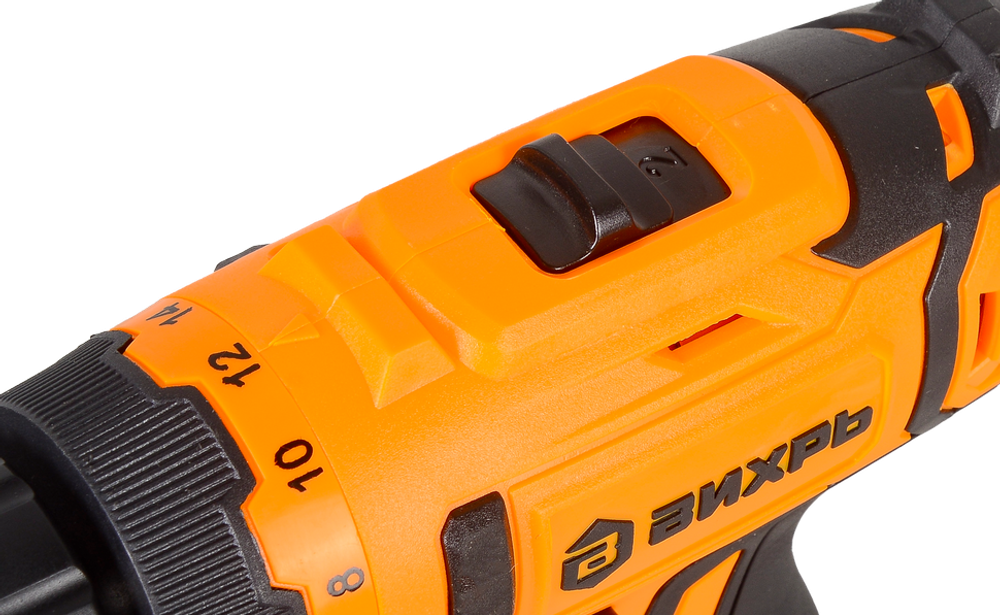 Дрель-шуруповерт Вихрь ДА-12Л-2КН с набором инструментов