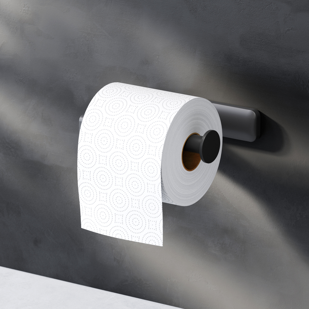 A50A34122 Inspire V2.0, Держатель для туалетной бумаги, черный, шт