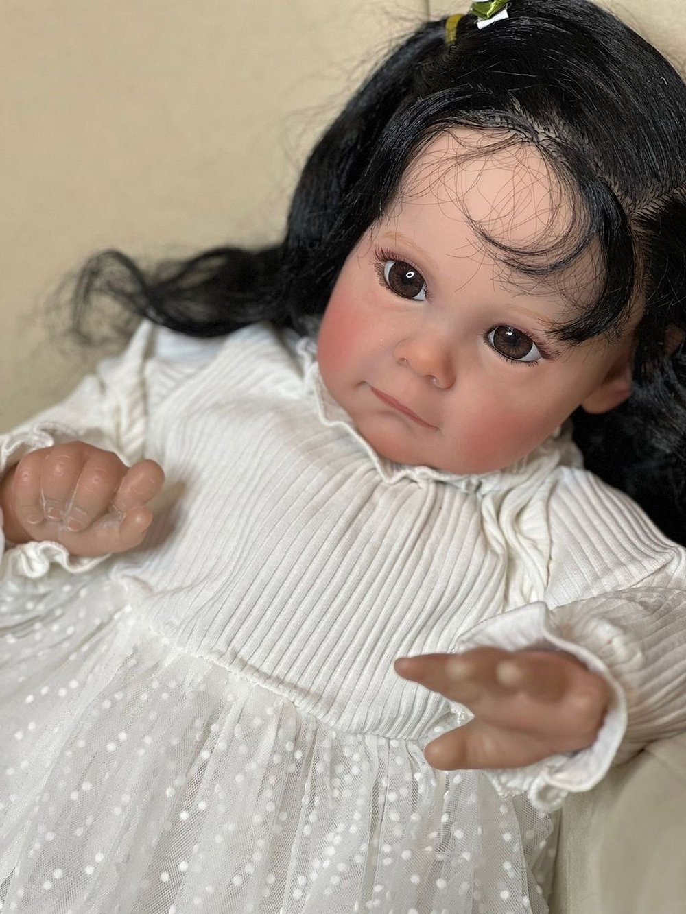 Кукла Реборн мягконабивная 60см в пакете (FA-240)