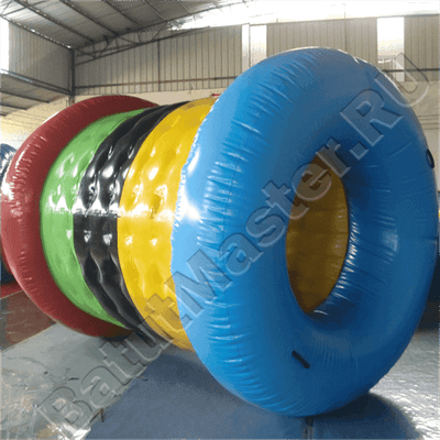 Аттракцион надувной роллер ПВХ «Радуга» 2,6*2,2*2,2 м
