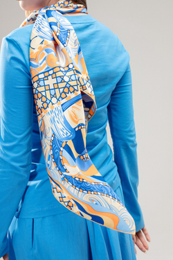 Платок, шелк