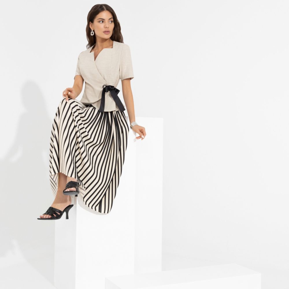 Костюм с юбкой Актуально сегодня (2 в 1, хит) Charutti (Акция)