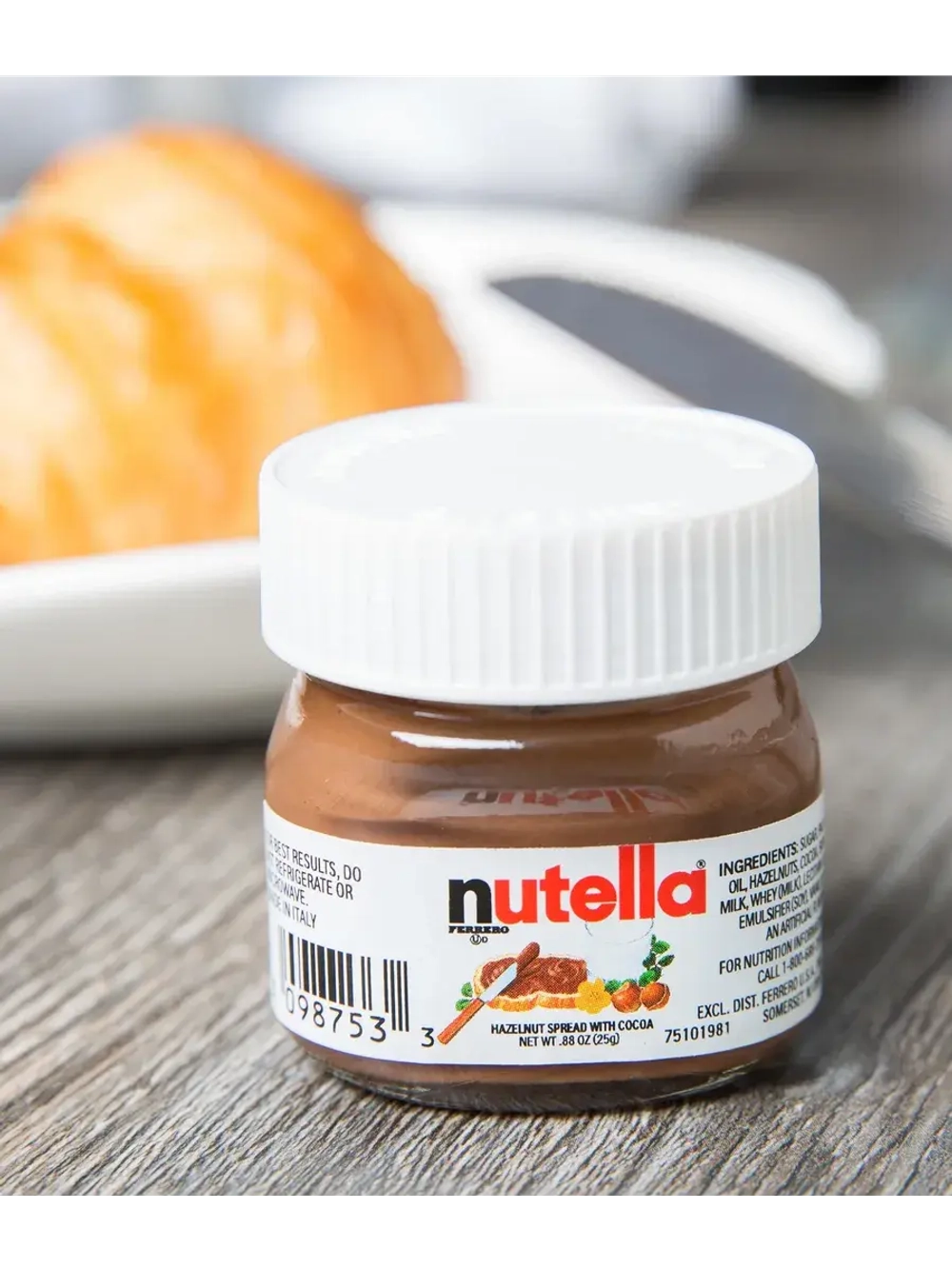 Шоколадно-ореховая паста Нутелла мини 25 г * 5 шт