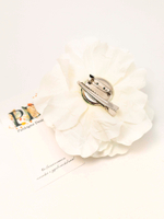 Брошь с заколкой Pankigno Design с цветком пионовидной розы