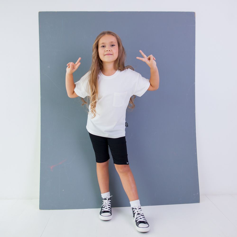 Футболка базовая "Молоко" подростковая