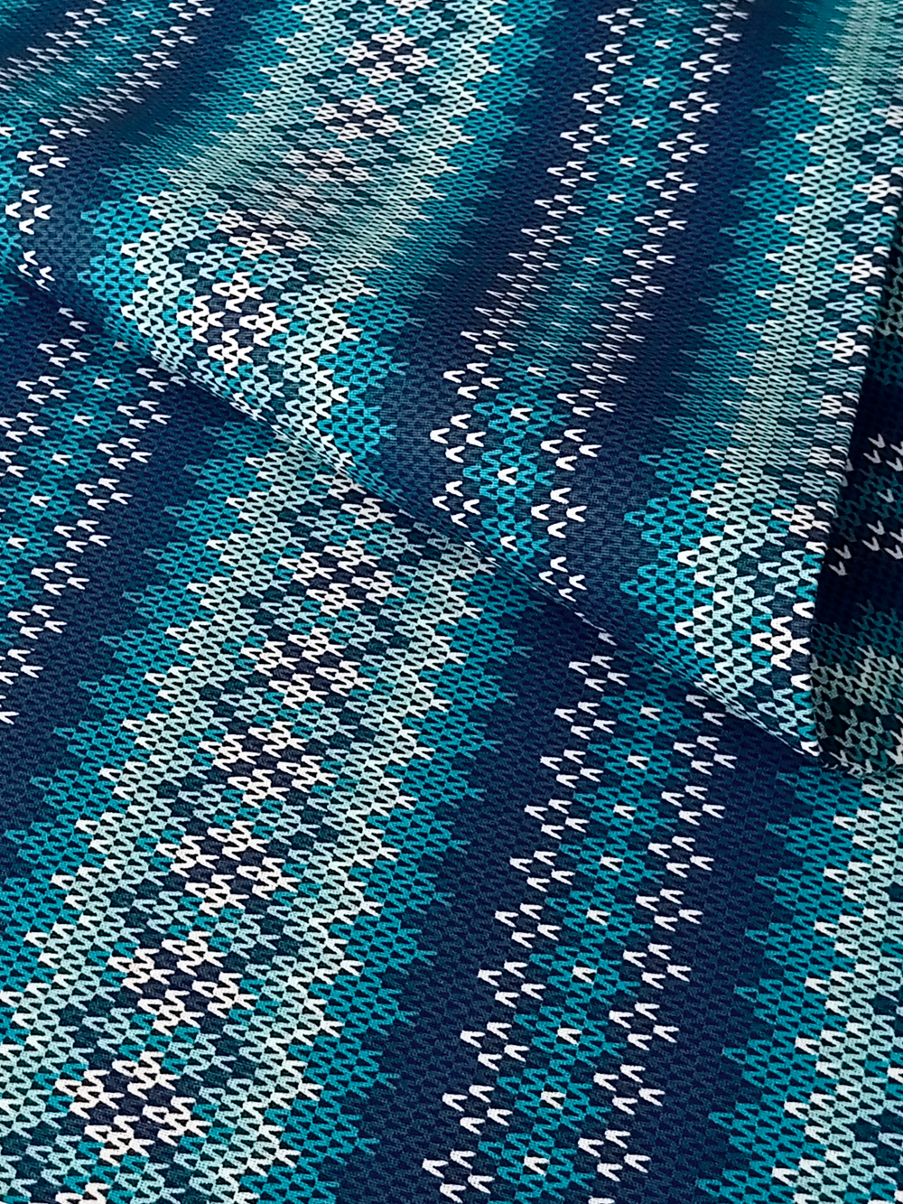 Ткань бязь плательная, рис. "Норвежский рисунок", ширина 150 см, арт. 116