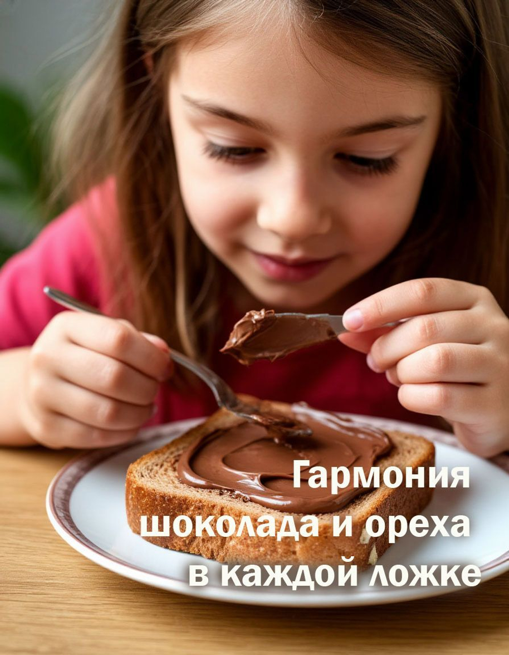 Тёмная шоколадная паста 2кг с лесным орехом