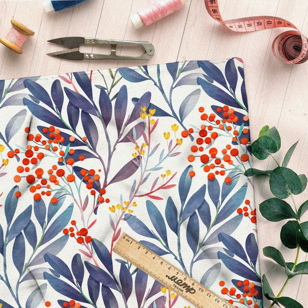 Ткань поплин непередаваемый аромат лета