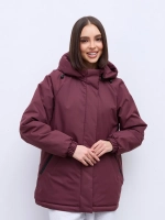 Куртка весенняя удлиненная с капюшоном